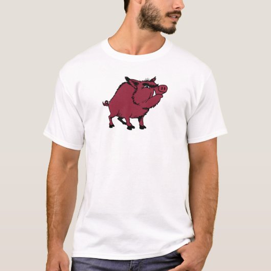 Razorback Hog T-Shirt (Vorderseite)