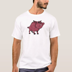 Razorback Hog Vintag Not leidender T - Shirt