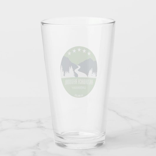 Razorback Regional Greenway Glas (Rückseite)