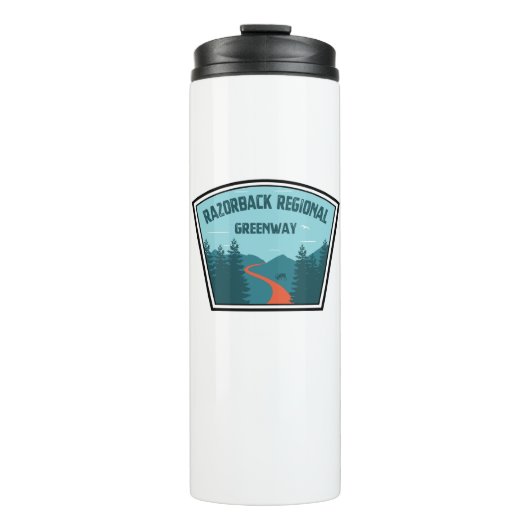 Razorback Regional Greenway Thermosbecher (Vorderseite)