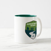 Razorback Regional Greenway Zweifarbige Tasse (VorderseiteRechts)