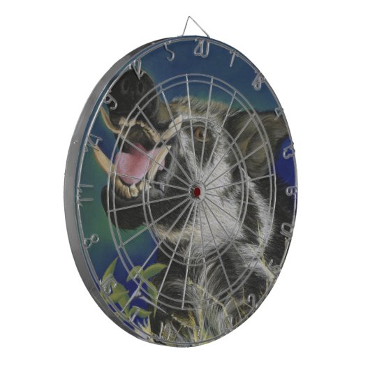 Razorback Warthog Jagd Dartscheibe (Vorderseite Links)