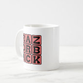 Razorback, Wild Boar Kaffeetasse (Vorderseite Links)
