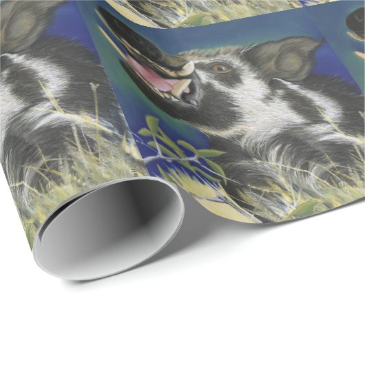 Razorback-wildes Schwein Geschenkpapier (Rolleneckpunkt)