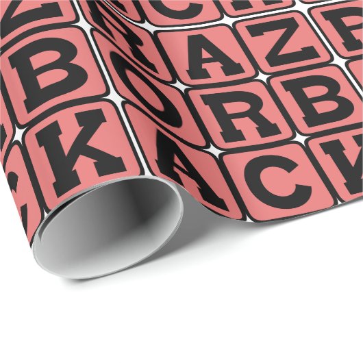 Razorback, Wildschwein Geschenkpapier (Rolleneckpunkt)