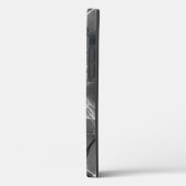 Razordraht gegen dunkle Wolken Case-Mate iPhone ca Hülle (Rückseite / Links)