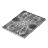 Razordraht gegen dunkle Wolken Notizblock (Rotiert)