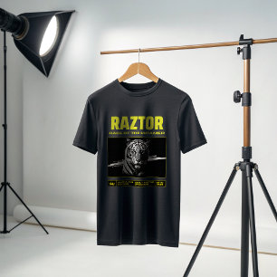 RAZTOR – Savage Tiger Alpha Warrior T-Shirt Wut