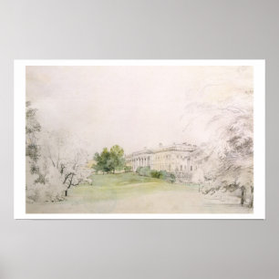 Razumovsky Palace (Bleistift & Federwerk) Poster