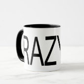 RAZY Tasse (Vorderseite Links)