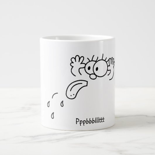 RazzBerry riesige Kaffee-Tasse Jumbo-Tasse (Vorderseite)