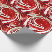 Razzle blenden Weihnachten Geschenkpapier (Ecke)