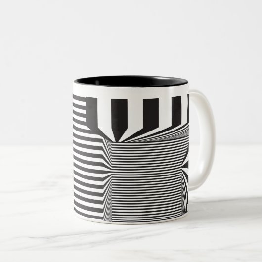 Razzle blenden zweifarbige tasse (VorderseiteRechts)