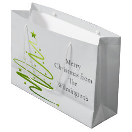 Razzle Dazzle Christmas Große Geschenktüte