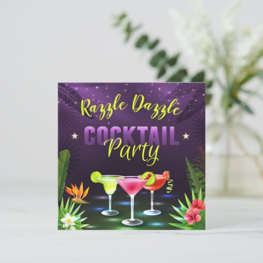 Razzle Dazzle Cocktail Mixer Mojito Party (Stehend Vorderseite)
