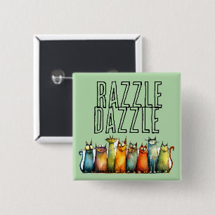 Razzle Dazzle Knopf Button