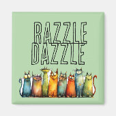 Razzle Dazzle Kühlschrankmagnet (Vorne)