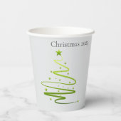 Razzle Dazzle Weihnachtsfest Party Pappbecher (Rückseite)