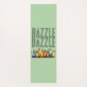Razzle Dazzle Yogamatte (Rückseite)