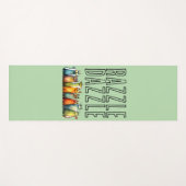 Razzle Dazzle Yogamatte (Vorderseite (Horizontal))