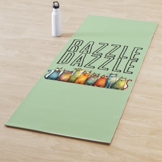 Razzle Dazzle Yogamatte (Beispiel)