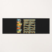 Razzle Dazzle Yogamatte (Vorderseite (Horizontal))