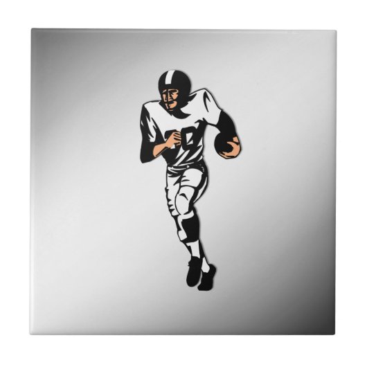 RB Football Player / Sportdesign Fliese (Vorderseite)