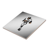 RB Football Player / Sportdesign Fliese (Seite)