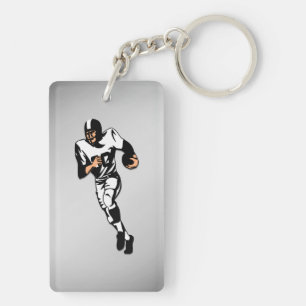 RB Football Player / Sportdesign Schlüsselanhänger