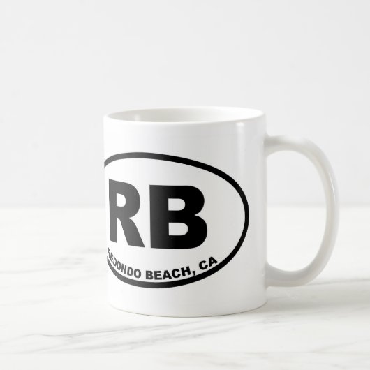 RB Redondo Beach Kaffeetasse (Rechts)