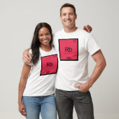 Rb - Ribs Chemistry Element Symbol Funny T-Shirt (Unisex)