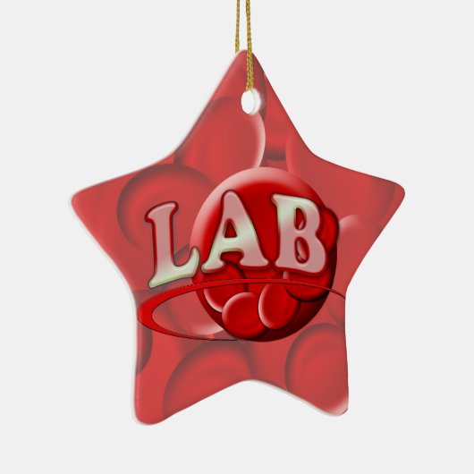 RBC-LABORlogo-ROTE BLUTKÖRPERCHEN Keramikornament (Rechts)