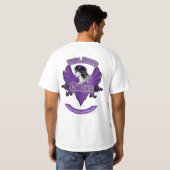 RBC Logo_purple_ I Liebe-Kurven T-Shirt (Schwarz voll)