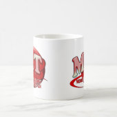 RBC MLT LABORATORY SWOOSH LOGO - MED LABRADOR TECH KAFFEETASSE (Mittel)
