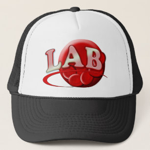 RBC MLT LABORATORY SWOOSH LOGO - MEDICAL KLINICAL TRUCKERKAPPE
