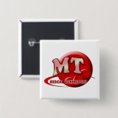 RBC MT LABORATORY SWOOSH LOGO - MEDIZINTECHNIK BUTTON (Vorne & Hinten)