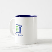 RBC Nerd Kaffeemaschine Tasse (Vorderseite Links)