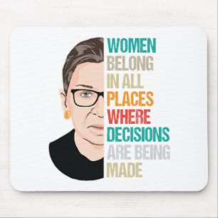RBG, Abstimmung am Obersten Gerichtshof, Ruth Bade Mousepad