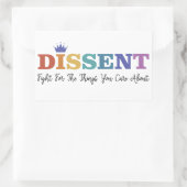 RBG-Aufkleber Rechteckiger Aufkleber (Tasche)