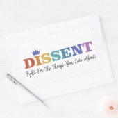 RBG-Aufkleber Rechteckiger Aufkleber (Umschlag)