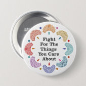 RBG Collar Mandala Button (Vorne & Hinten)