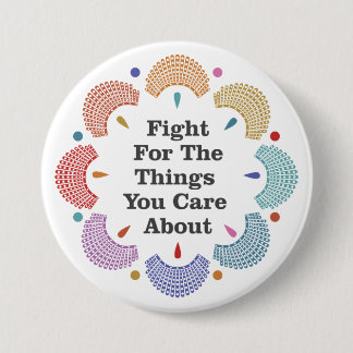 RBG Collar Mandala Button