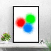 RBG Farben WallArt Poster