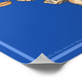 RBG "Gerechtigkeit, Gerechtigkeit und Verfolgung"  Poster (Ecke)