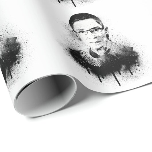 RBG Graffiti-Kunst Geschenkpapier (Rolleneckpunkt)