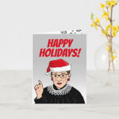 RBG Holiday Greeting Karte (Gelbe Blume)