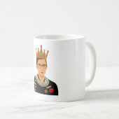 RBG I Dissent Ruth Bader Ginsburg Kaffeetasse (VorderseiteRechts)
