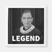 RBG LEGEND Magnet (Ruth Bader Ginsburg) (Vorne)