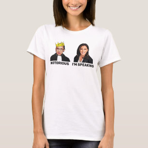 RBG Notorious Kamala Harris Ich spreche T-Shirt