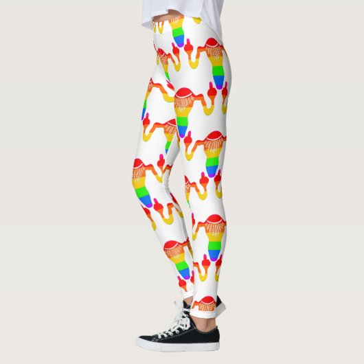 RBG Rainbow Uterus  Leggings (Links)